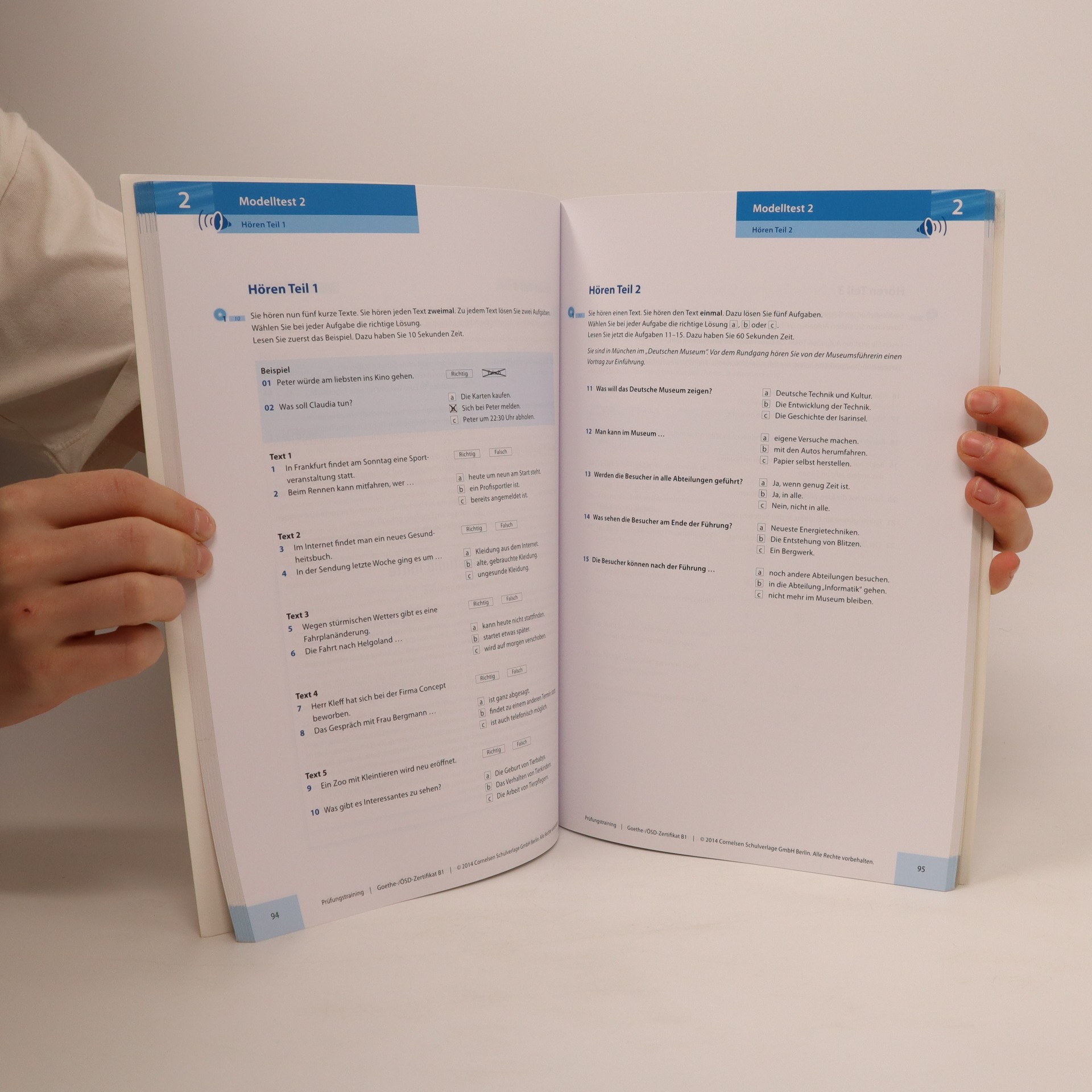 Prüfungstraining. Goethe-/ÖSD-Zertifikat B1 - Dittrich, Ronald