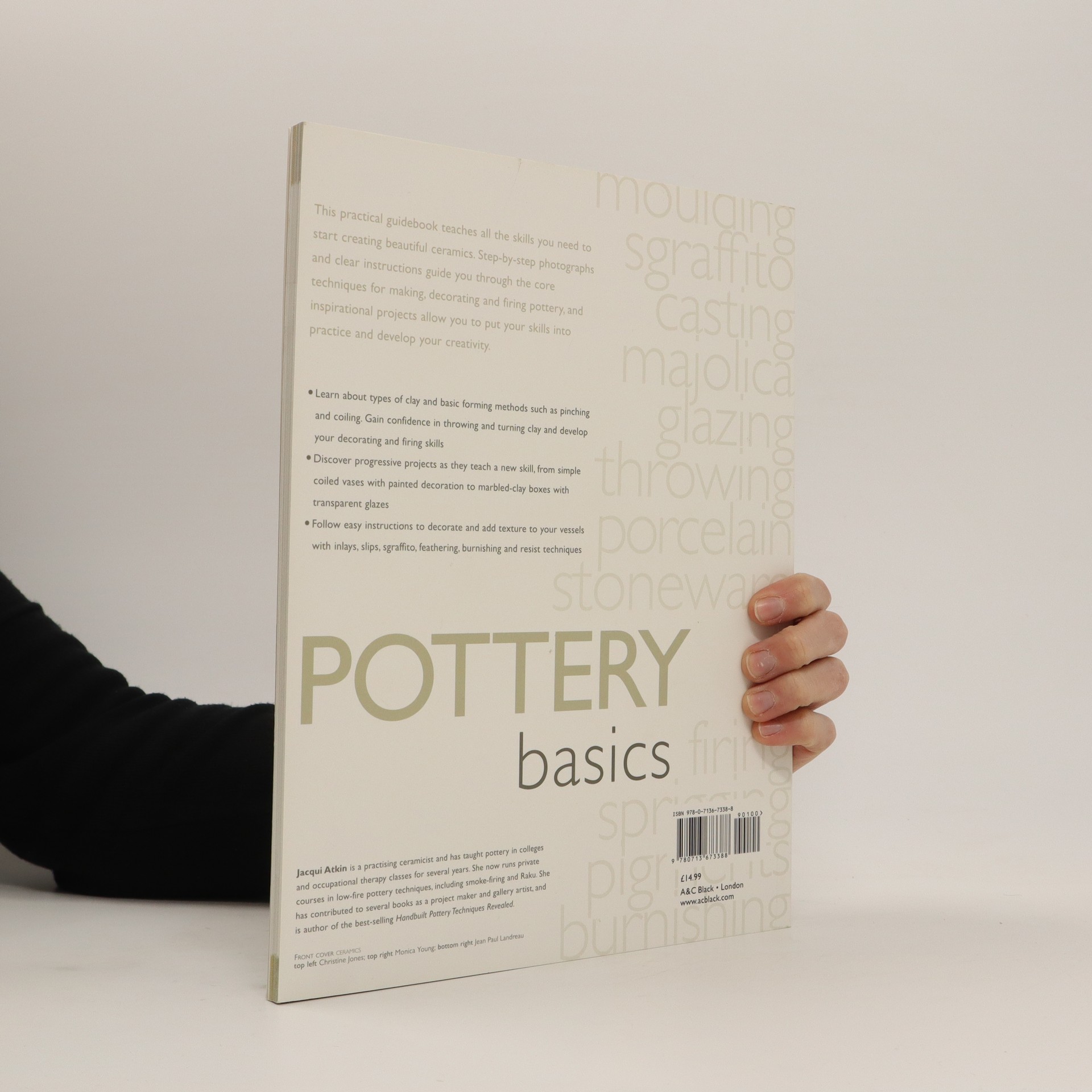Pottery basics everything you need to know to start making beautiful ceramics Atkin, Jacqui