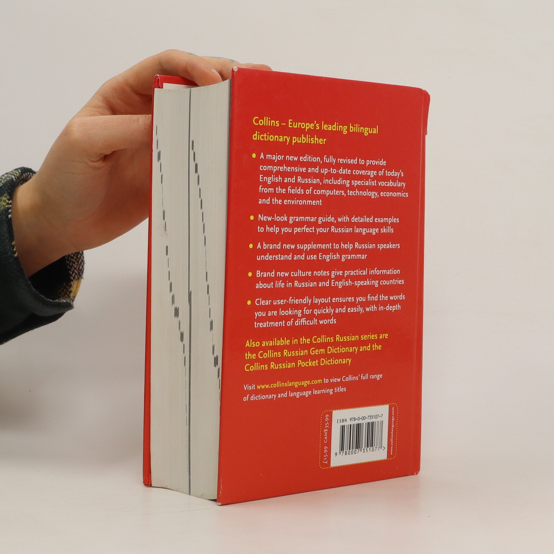 Collins Russian dictionary and grammar kolektiv knihobot.cz