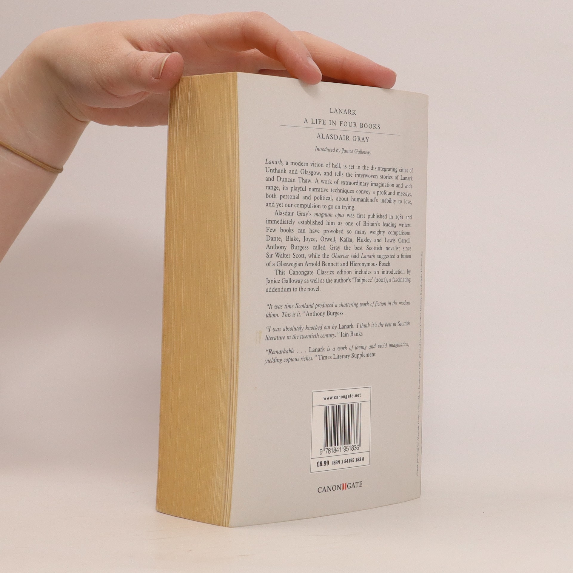 Lanark a life in four books Gray, Alasdair knihobot.cz