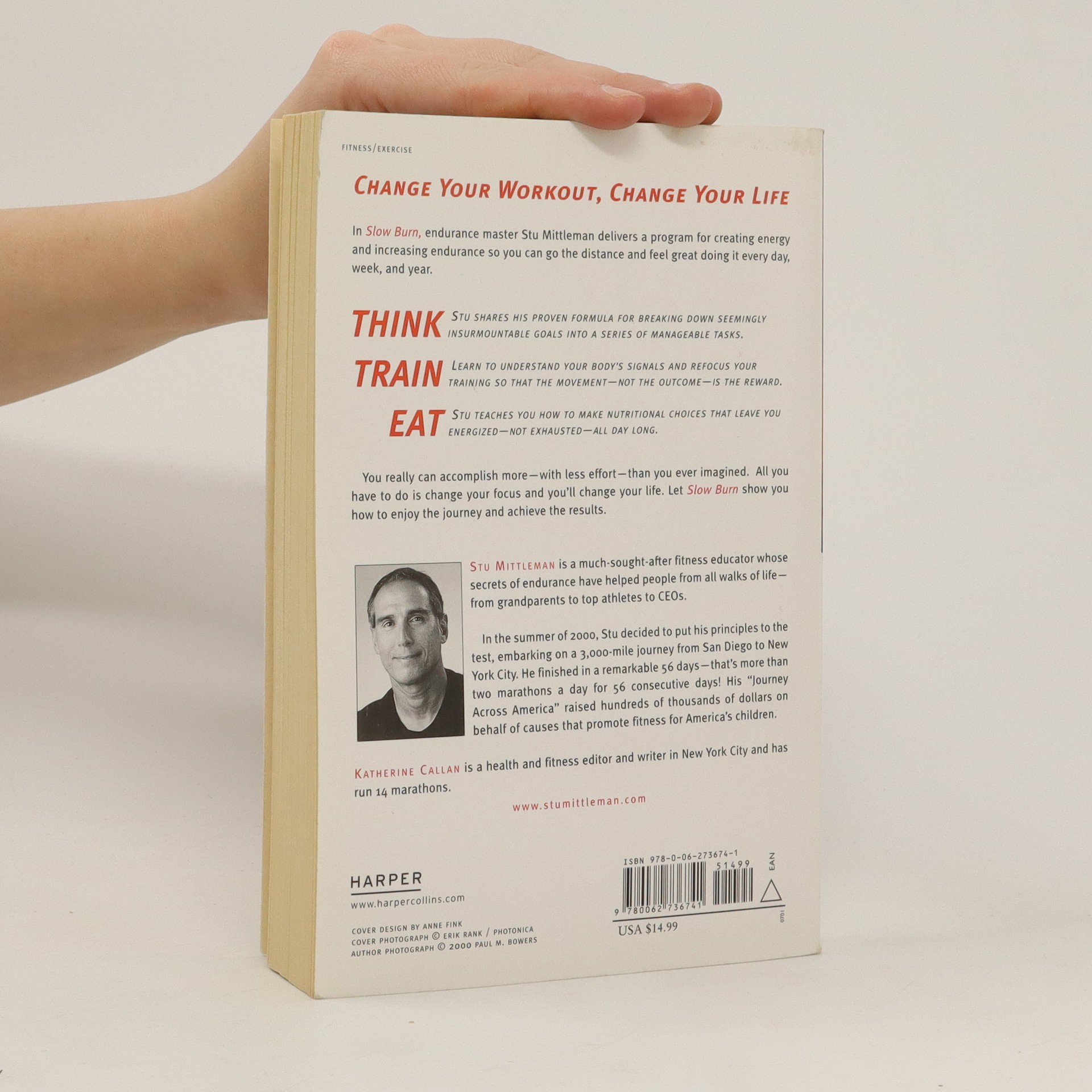 Slow Burn Burn Fat Faster By Exercising Slower Mittleman, Stu