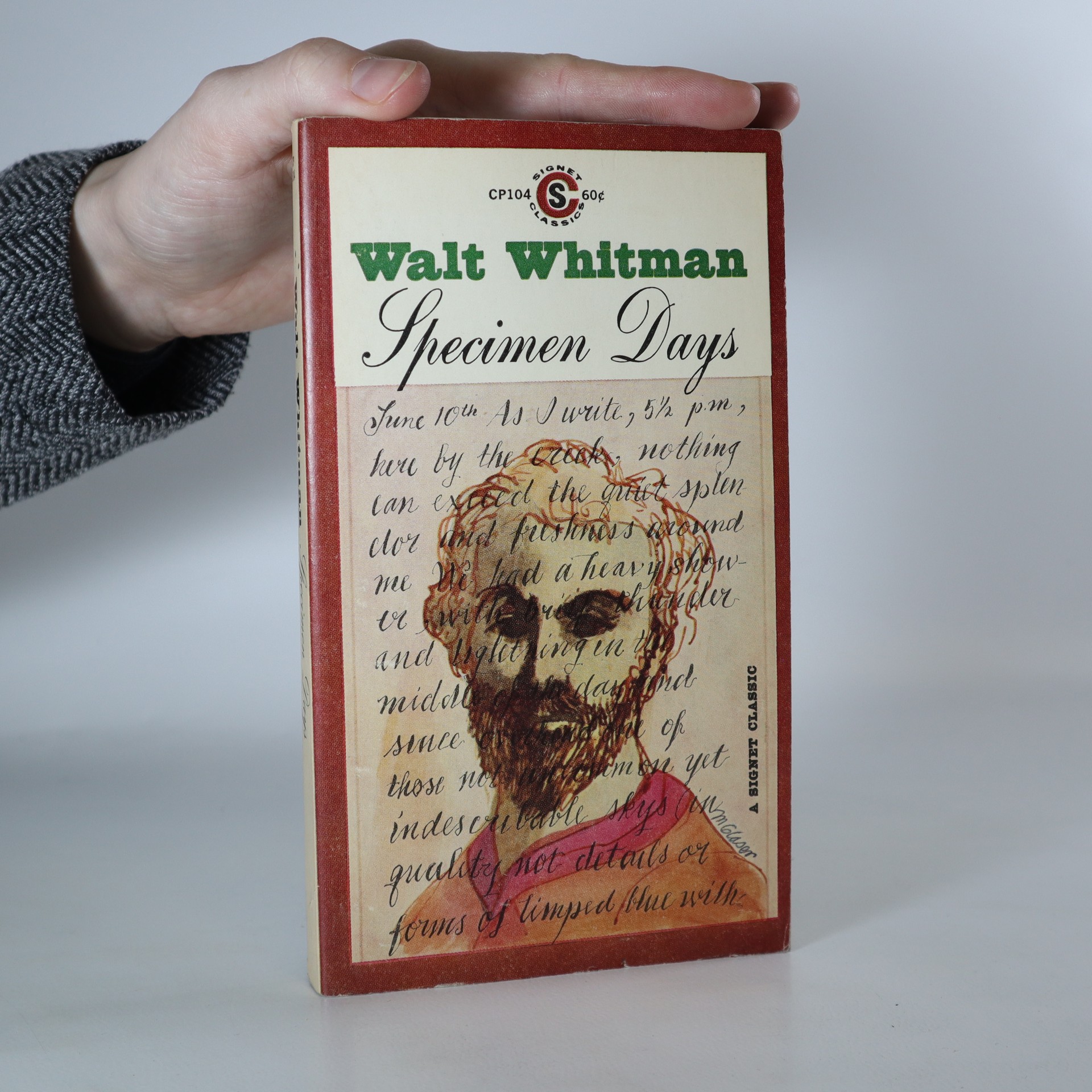 Specimen Days Whitman, Walt knihobot.cz