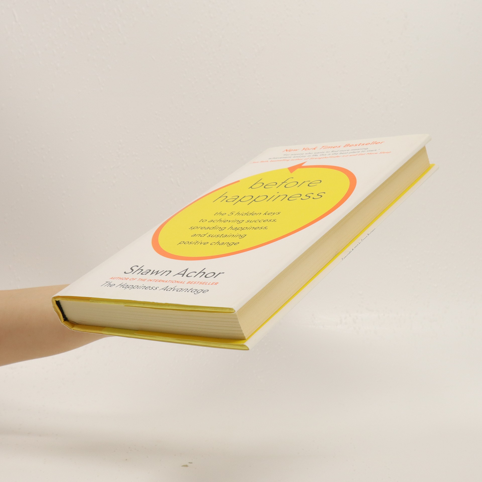 Before Happiness Achor, Shawn knihobot.cz