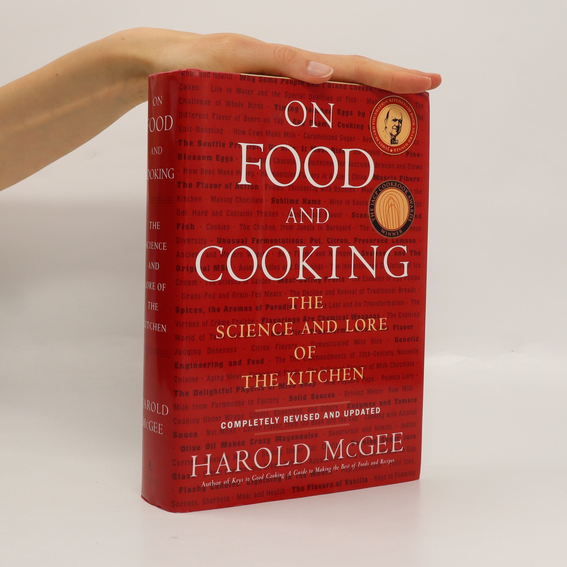 On food and cooking the science and lore of the kitchen McGee