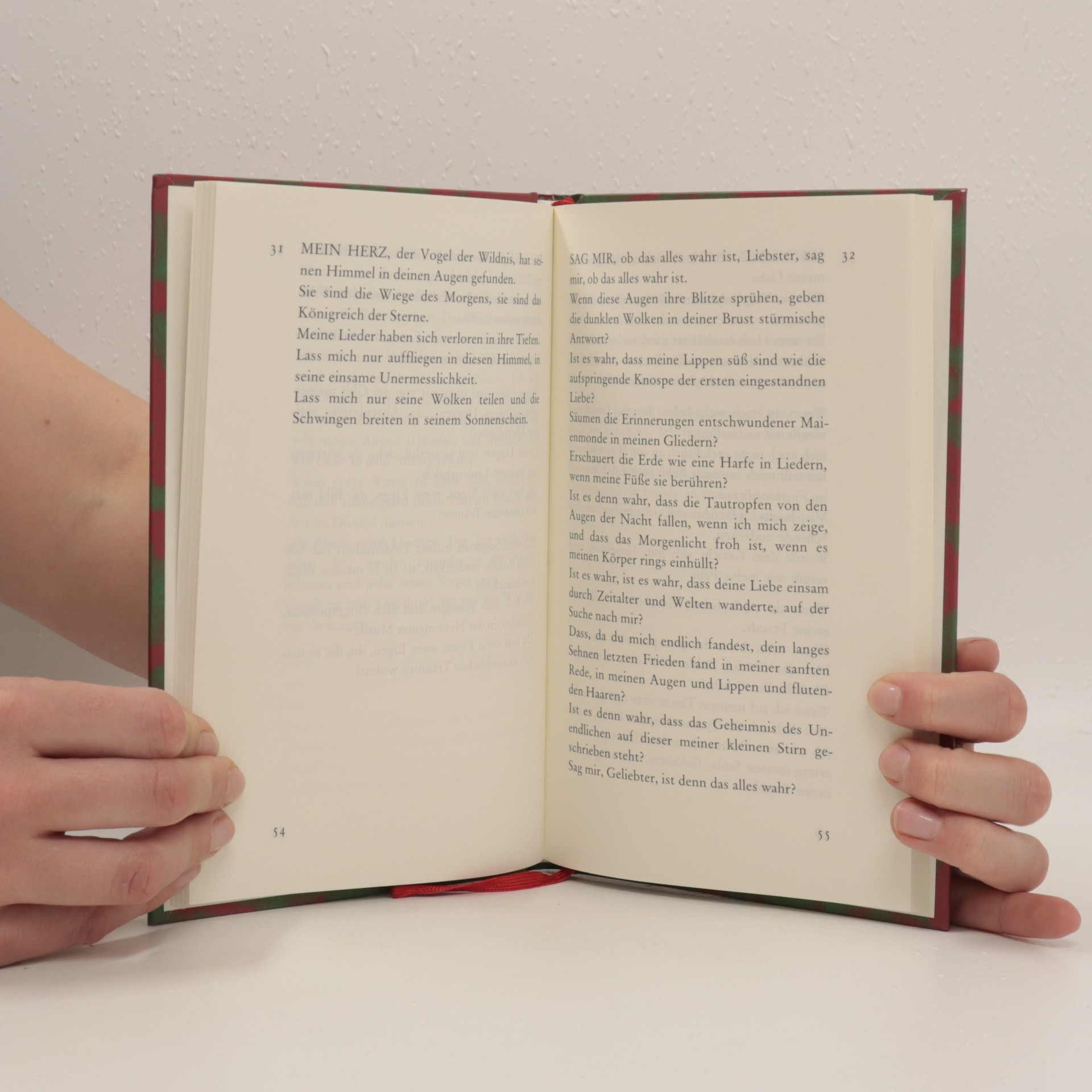 Der Gärtner. Gedichte von der liebe und vom leben Tagore, (Thákur