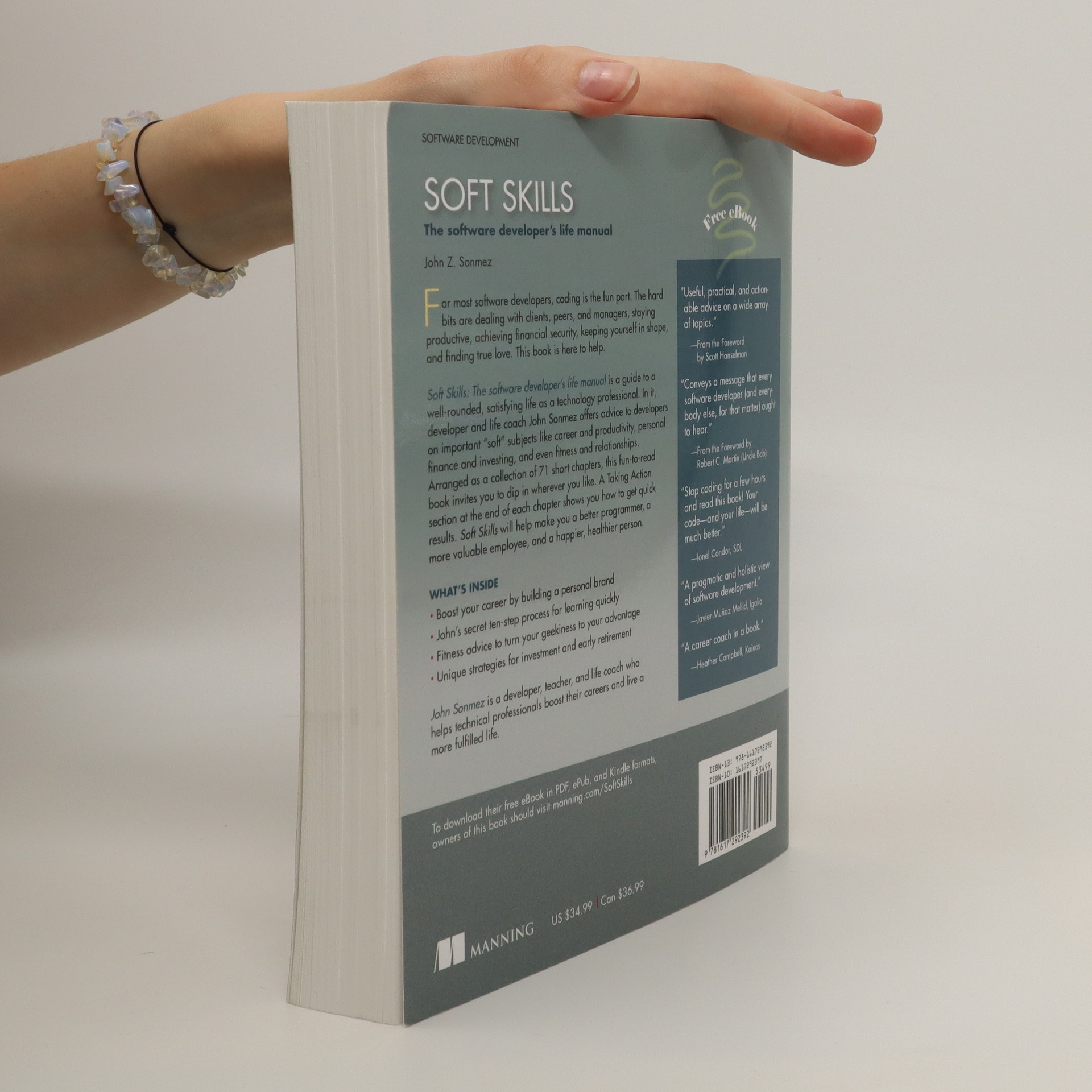 Soft skills the software developer´s life manual Sonmez, John Z