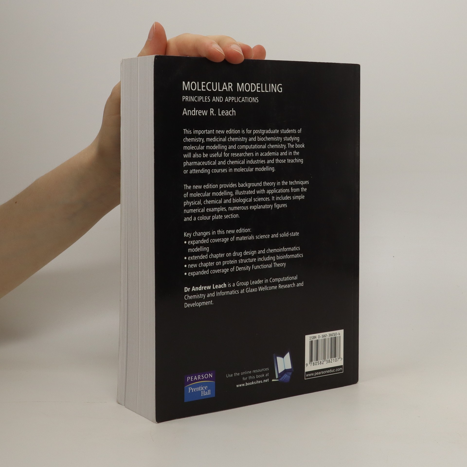 Molecular modelling principles and applications Leach, Andrew R